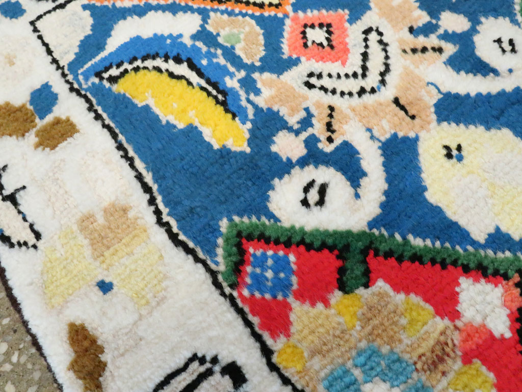 Vintage Persian Mahal Rug (Pair: 1 of 2), No.27512 - Gss