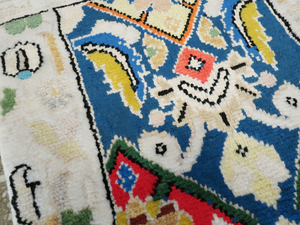 Vintage Persian Mahal Rug (Pair: 2 of 2), No.27513 - Gss