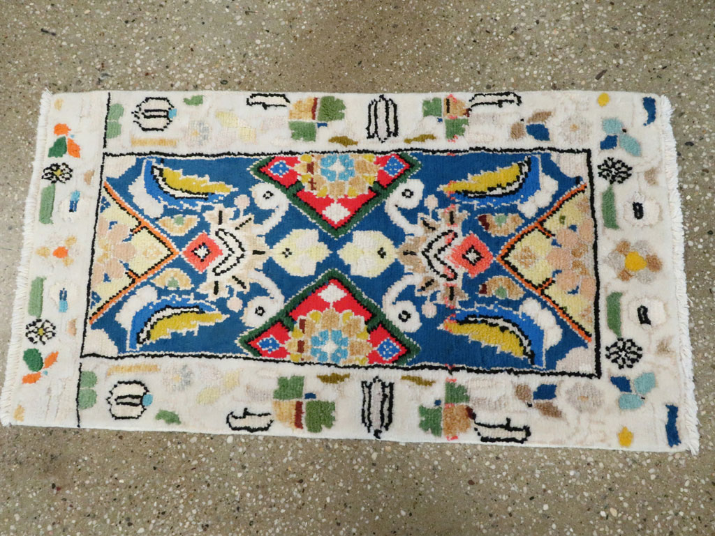 Vintage Persian Mahal Rug (Pair: 2 of 2), No.27513 - Gss