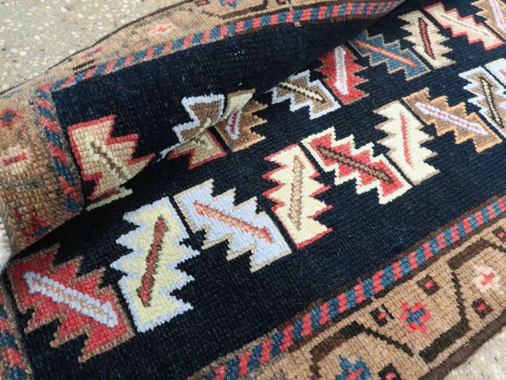 Vintage Persian Hamadan Rug, No.27515 - Gss