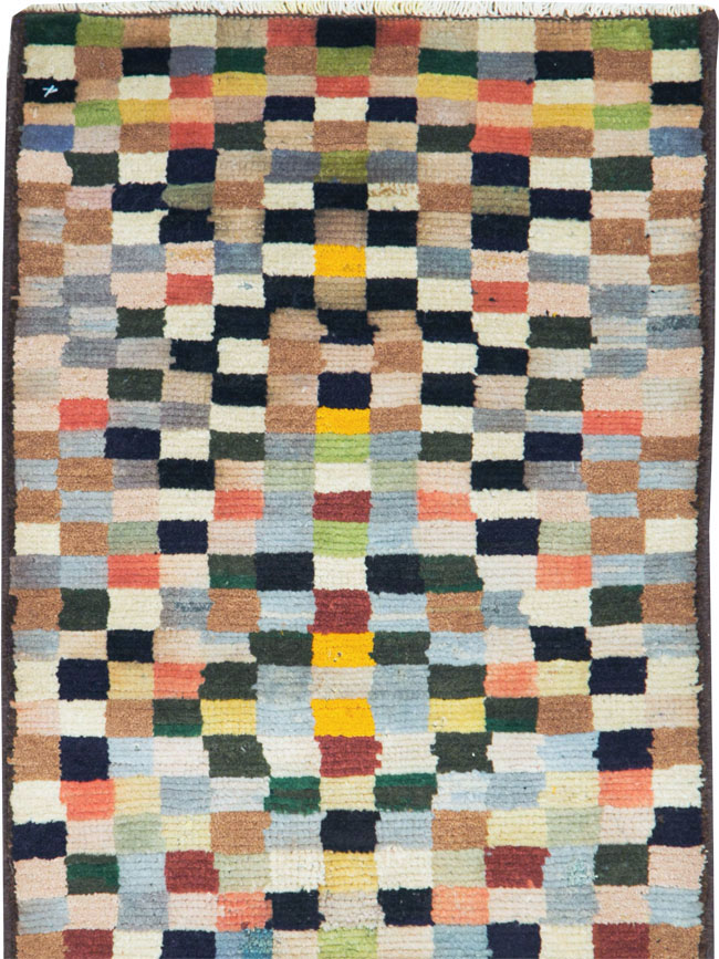 Vintage Persian Mahal Runner, No.27517 - Gss