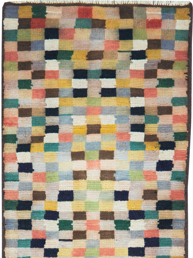 Vintage Persian Mahal Runner, No.27517 - Gss