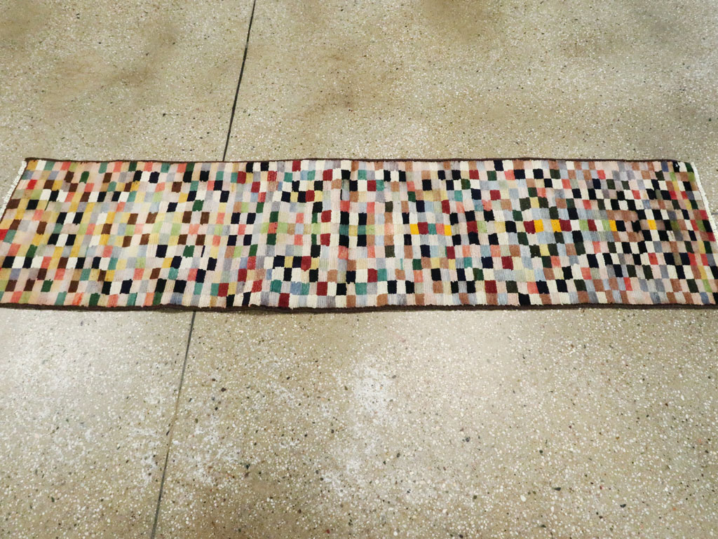 Vintage Persian Mahal Runner, No.27517 - Gss