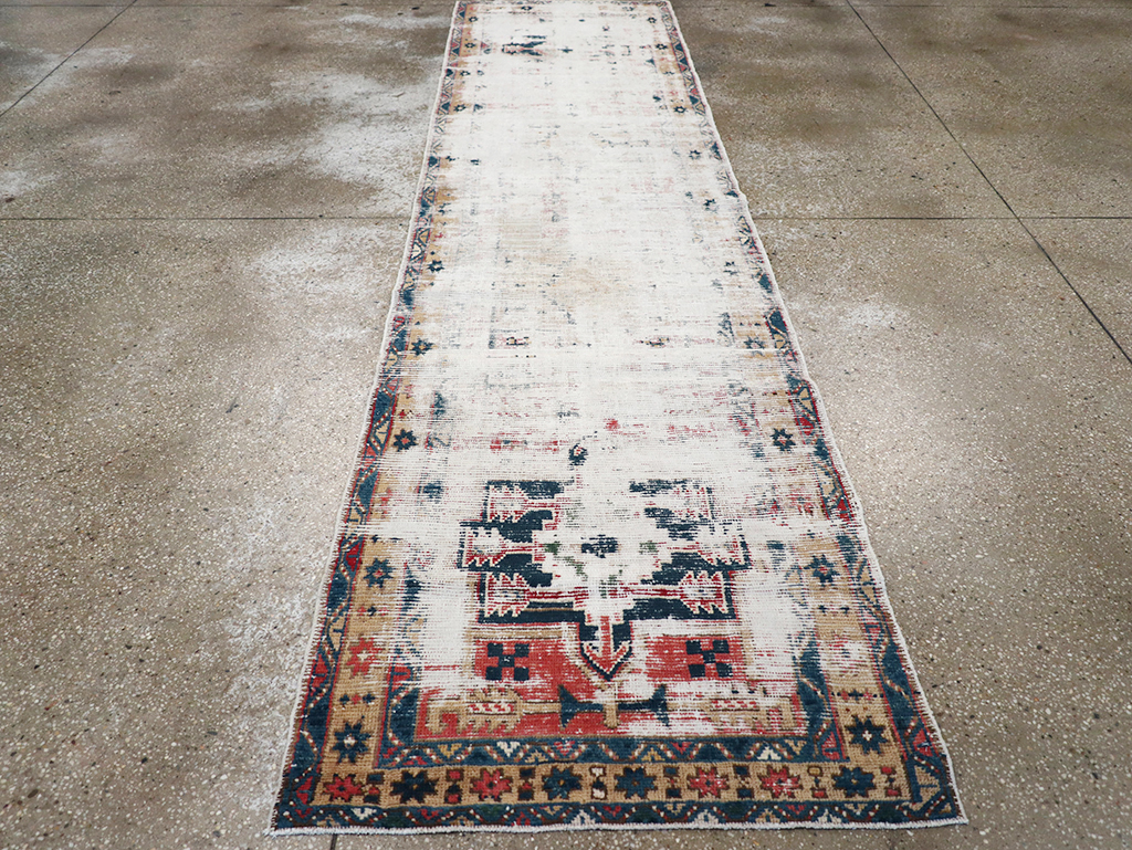 Vintage Persian Karajeh Runner, No.27518 - Gss