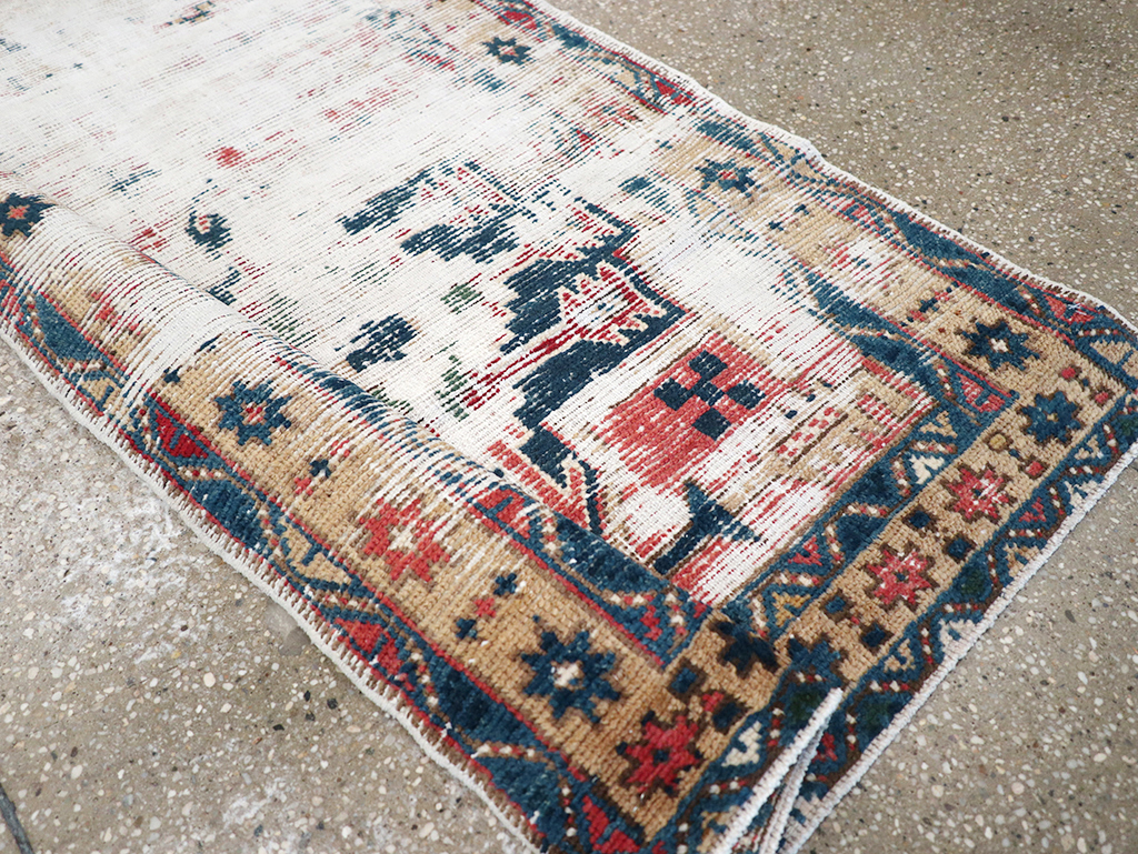 Vintage Persian Karajeh Runner, No.27518 - Gss