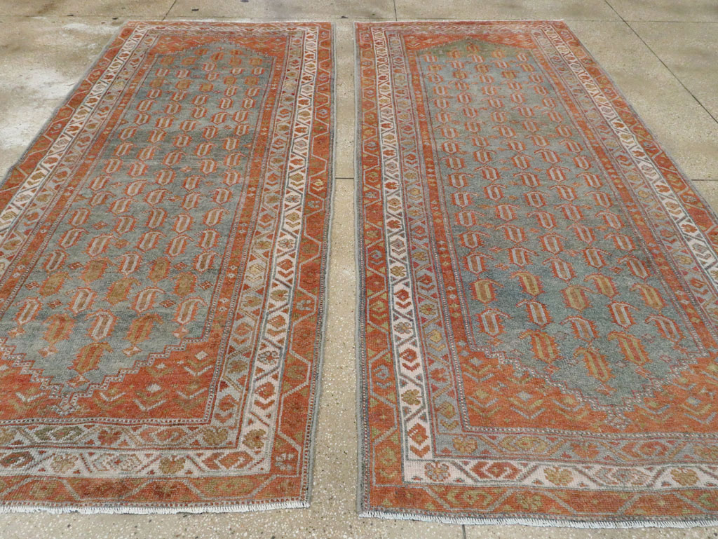 Antique Persian Malayer Runner (Pair: 2 of 2), No.27530 - Gss
