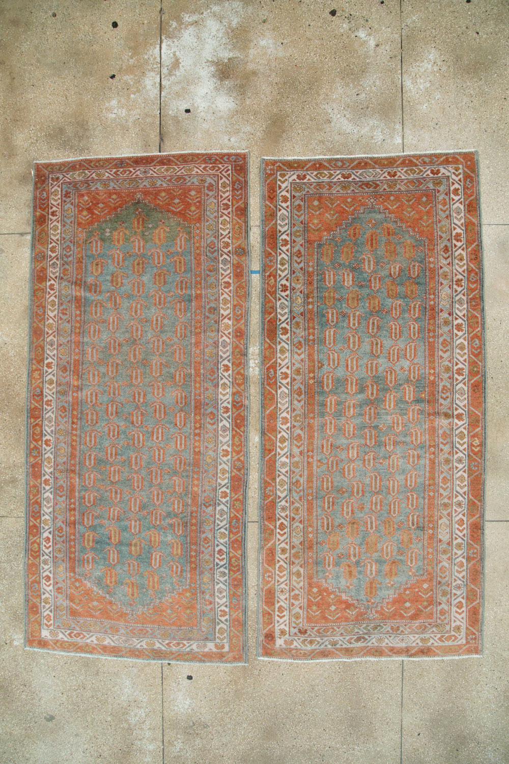 Antique Persian Malayer Runner (Pair: 2 of 2), No.27530 - Gss