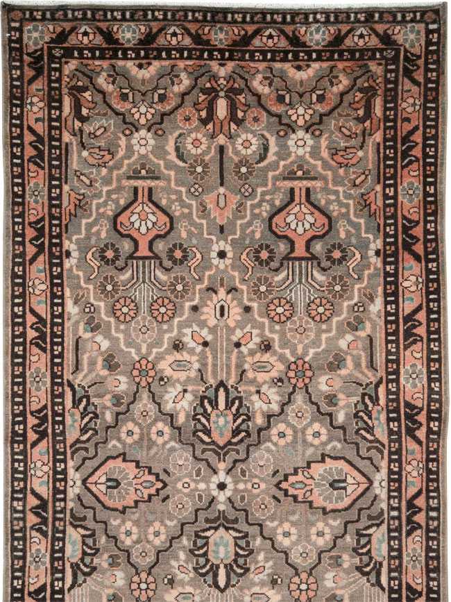 Vintage Persian Malayer Runner, No.27531 - Gss