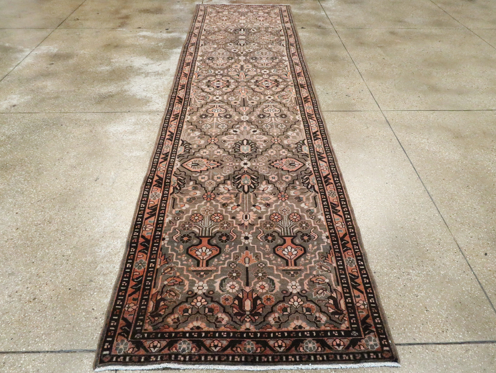 Vintage Persian Malayer Runner, No.27531 - Gss