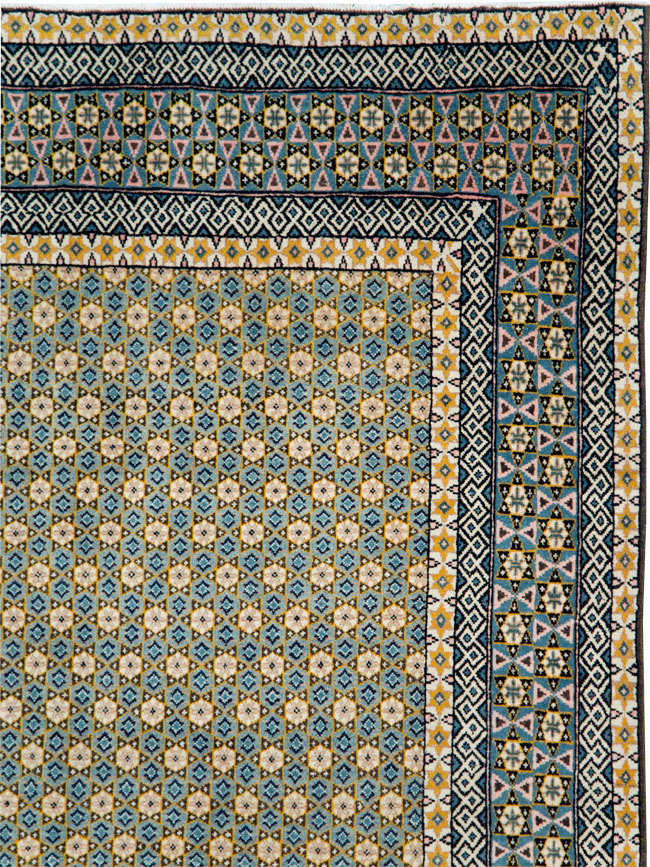 Vintage Persian Quom, No.27537 - Gss