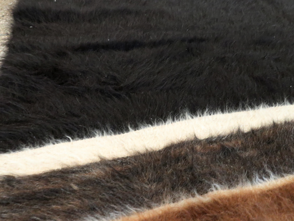 Vintage Turkish Mohair Accent Rug, No.27540 - Gss