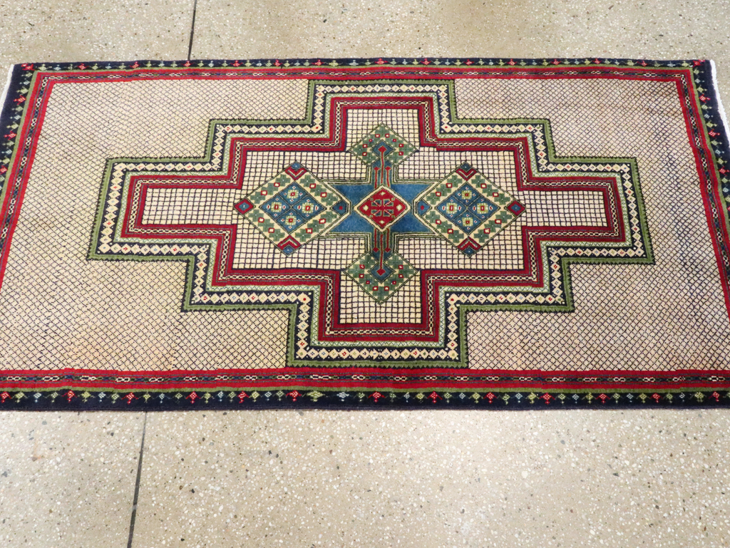 Vintage Persian Hamadan Rug, No.27541 - Gss