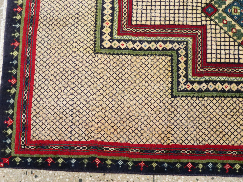 Vintage Persian Hamadan Rug, No.27541 - Gss
