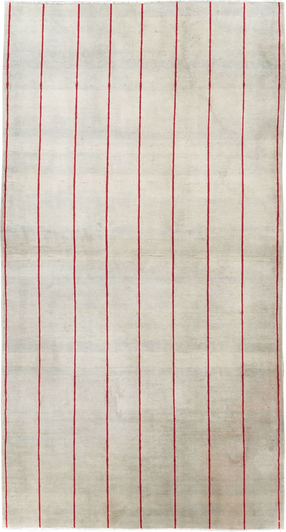 Vintage Persian Art Deco Mashad Throw Rug (Pair: 1 of 2), No.27543 - Gss