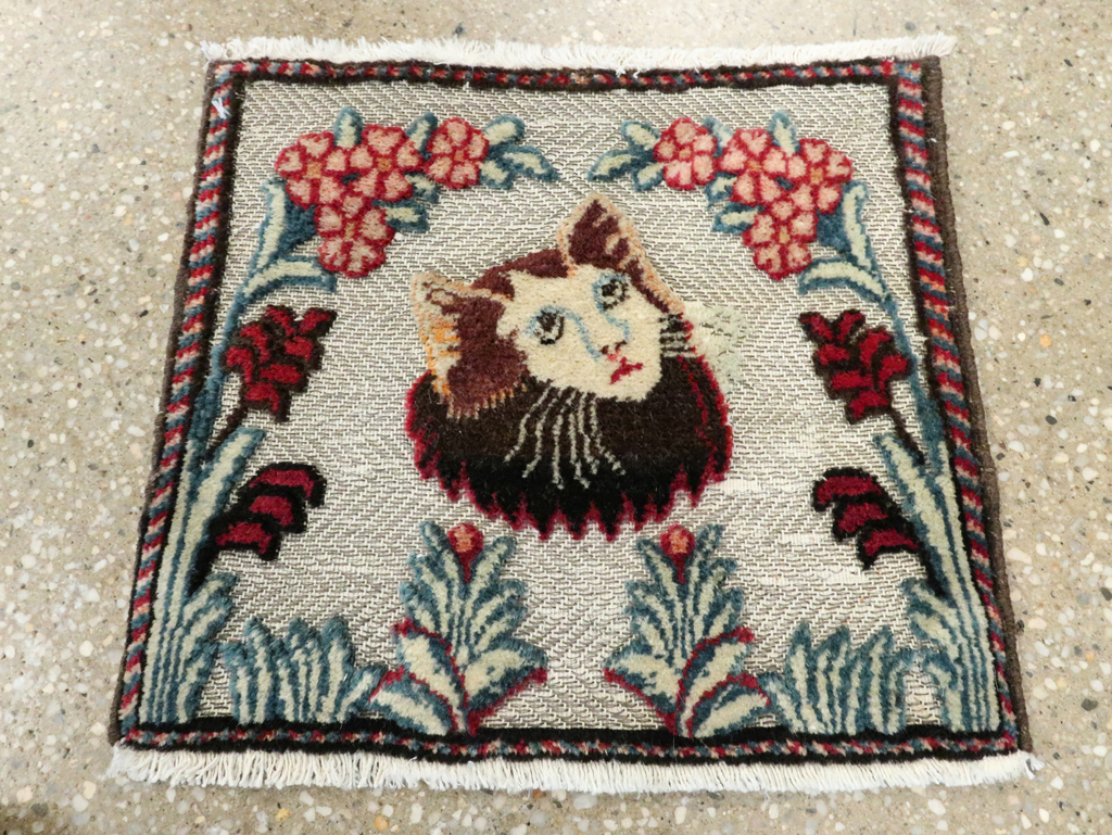 Vintage Persian Tabriz Souf Rug, No.27548 - Gss