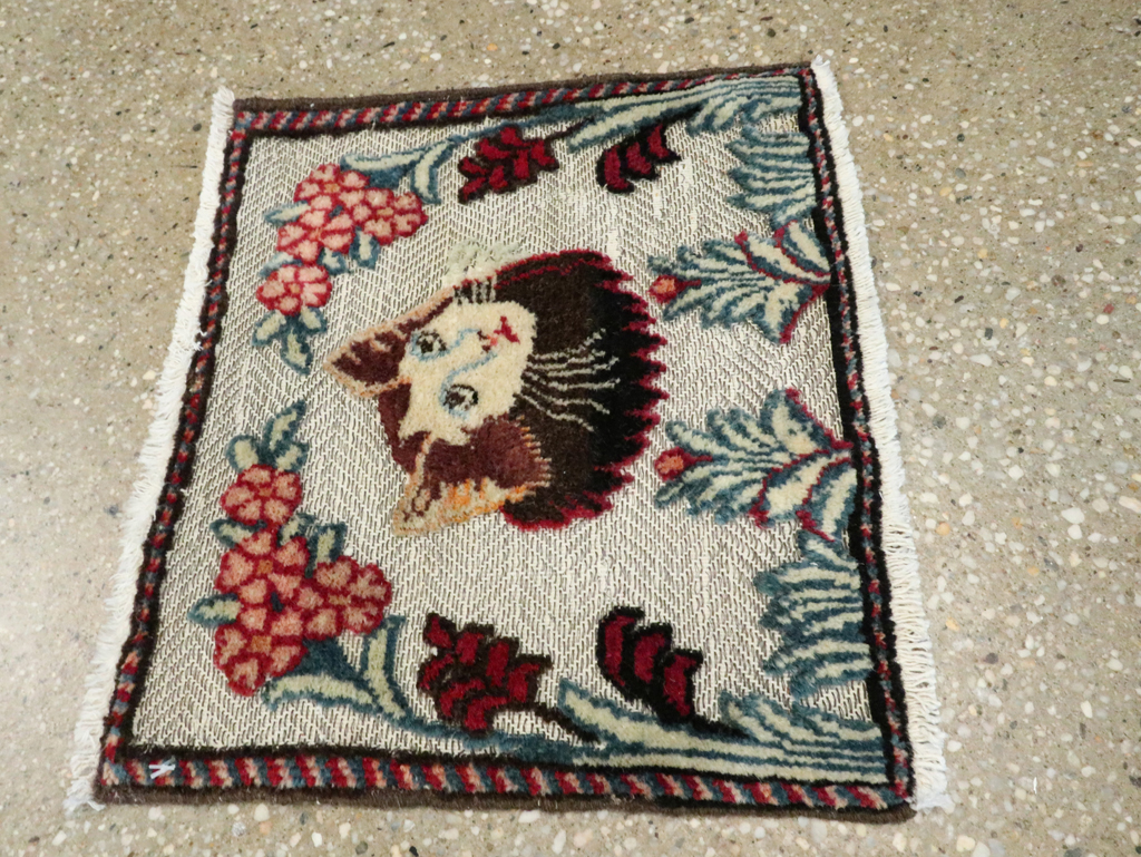 Vintage Persian Tabriz Souf Rug, No.27548 - Gss