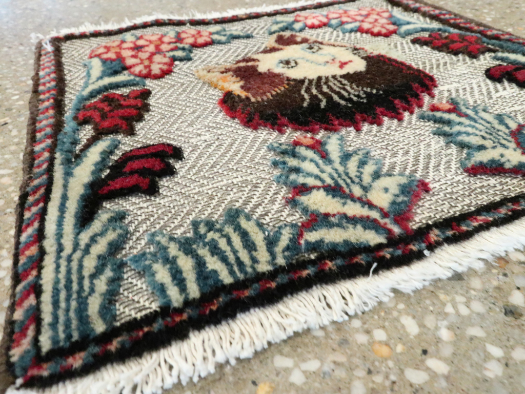 Vintage Persian Tabriz Souf Rug, No.27548 - Gss