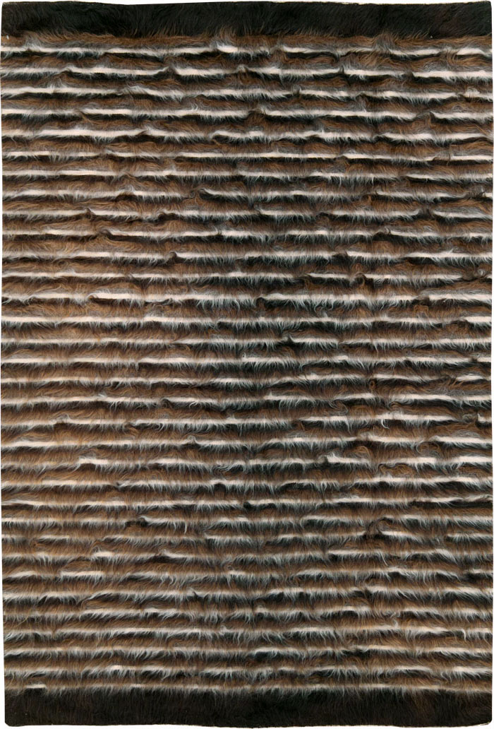Vintage Mohair Rug, No.27568 - Gss