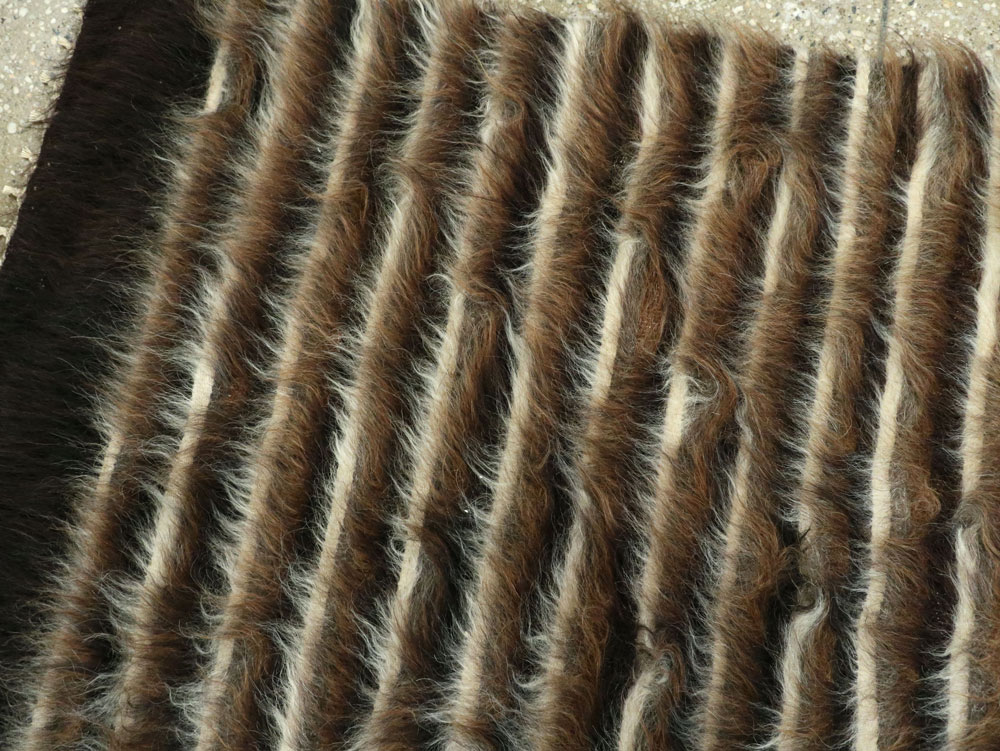 Vintage Mohair Rug, No.27568 - Gss