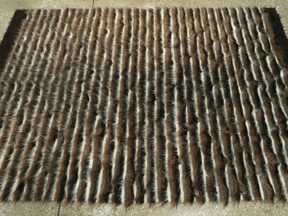 Vintage Mohair Rug, No.27568 - Gss