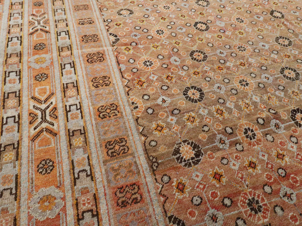 Antique East Turkestan Khotan Gallery Carpet, No.27573 - Gss
