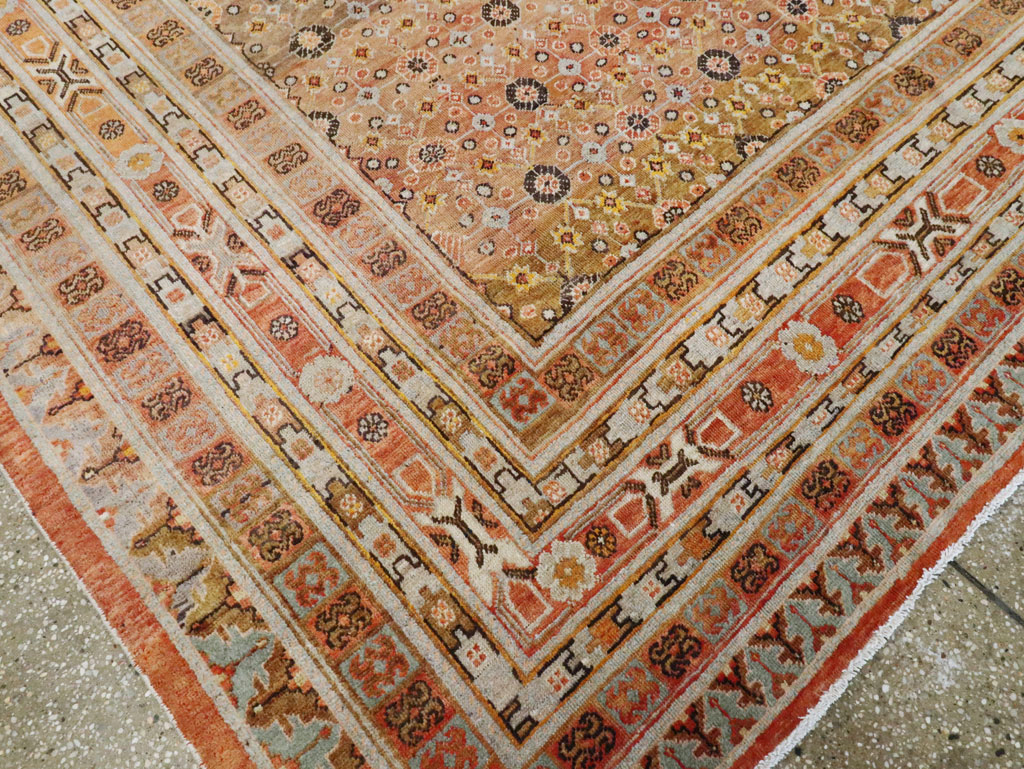Antique East Turkestan Khotan Gallery Carpet, No.27573 - Gss