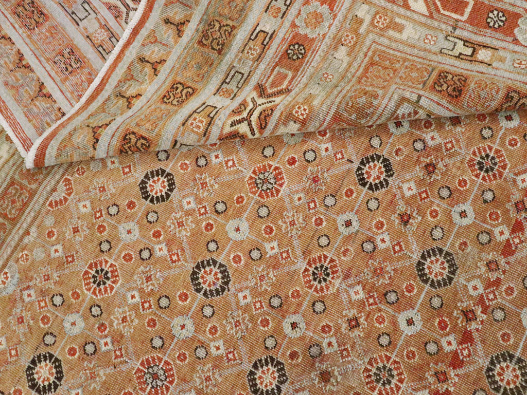 Antique East Turkestan Khotan Gallery Carpet, No.27573 - Gss