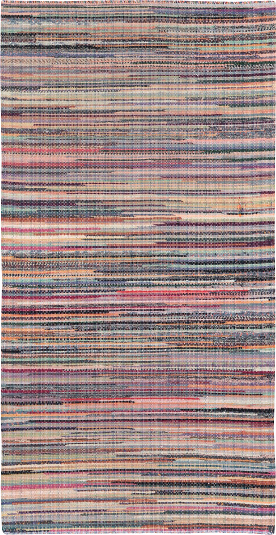 Small Vintage American Rag Rug (Pair: 1 of 2), No.27584 - Gss