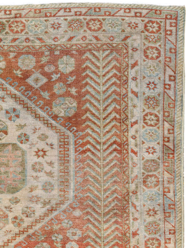 Vintage Persian Malayer Rug, No.27586 - Gss