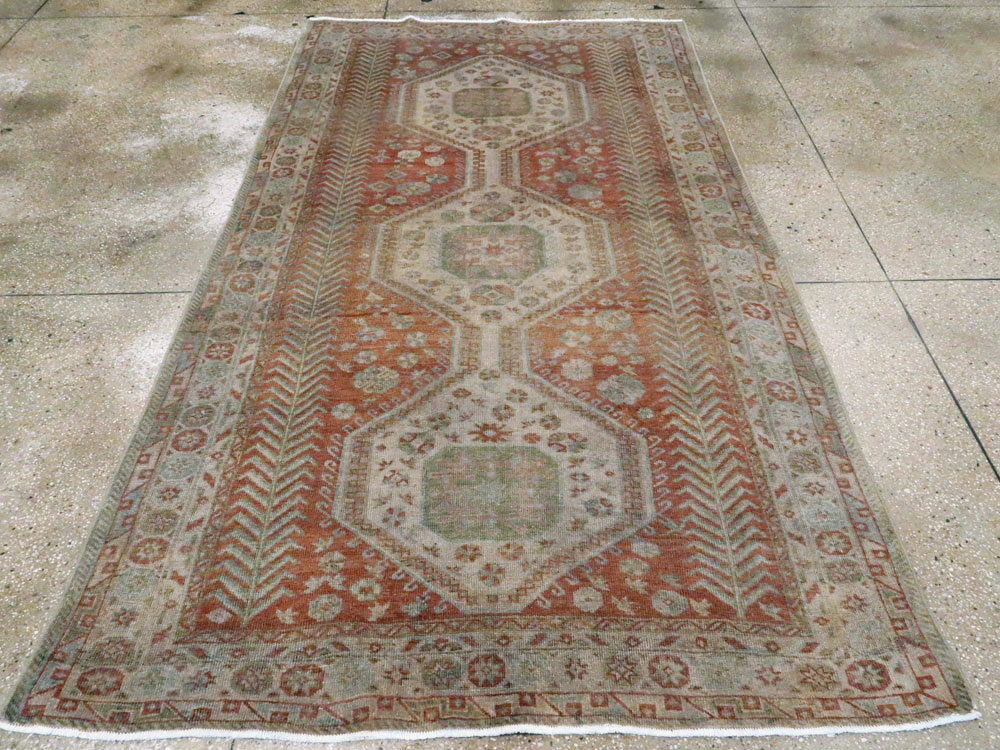 Vintage Persian Malayer Rug, No.27586 - Gss