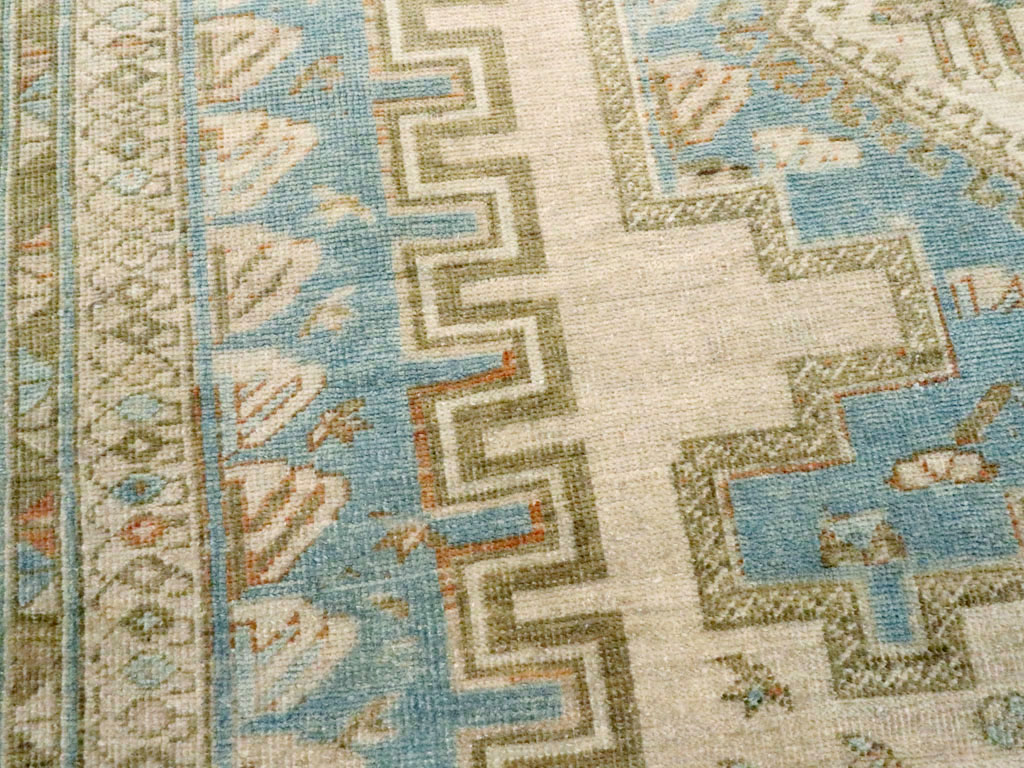 Vintage Persian Afshar Accent Rug, No.27588 - Gss