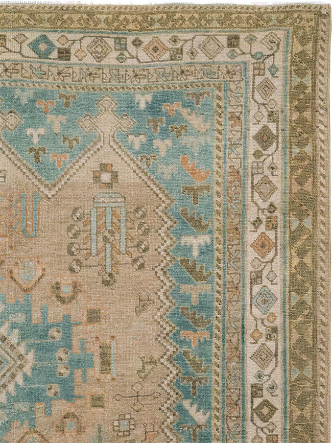 Vintage Persian Afshar Rug, No.27589 - Gss