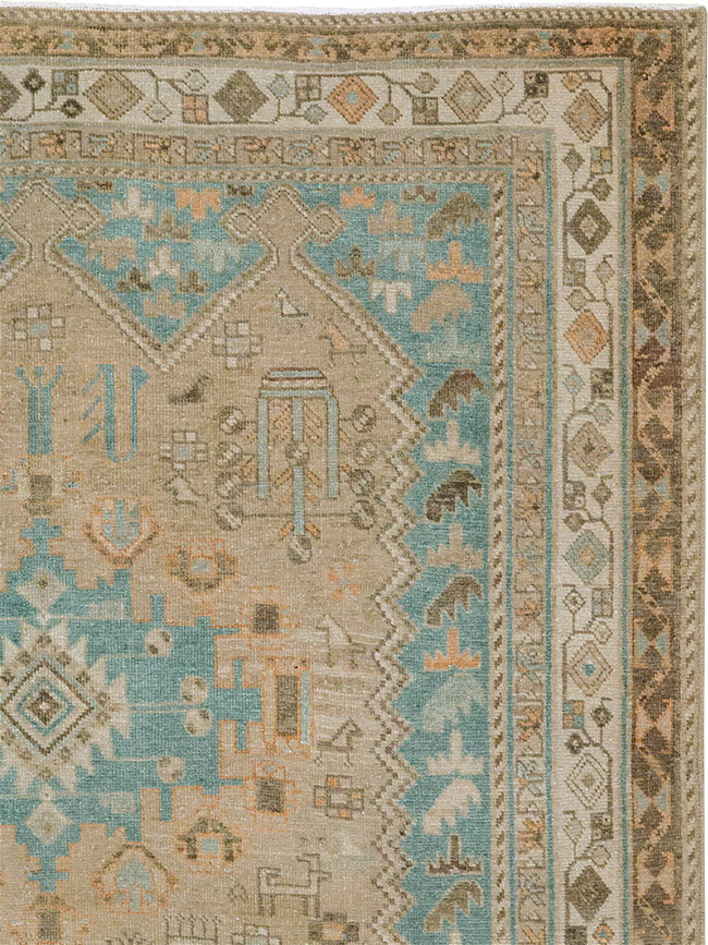 Vintage Persian Afshar Rug, No.27589 - Gss
