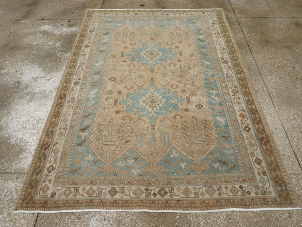 Vintage Persian Afshar Rug, No.27589 - Gss