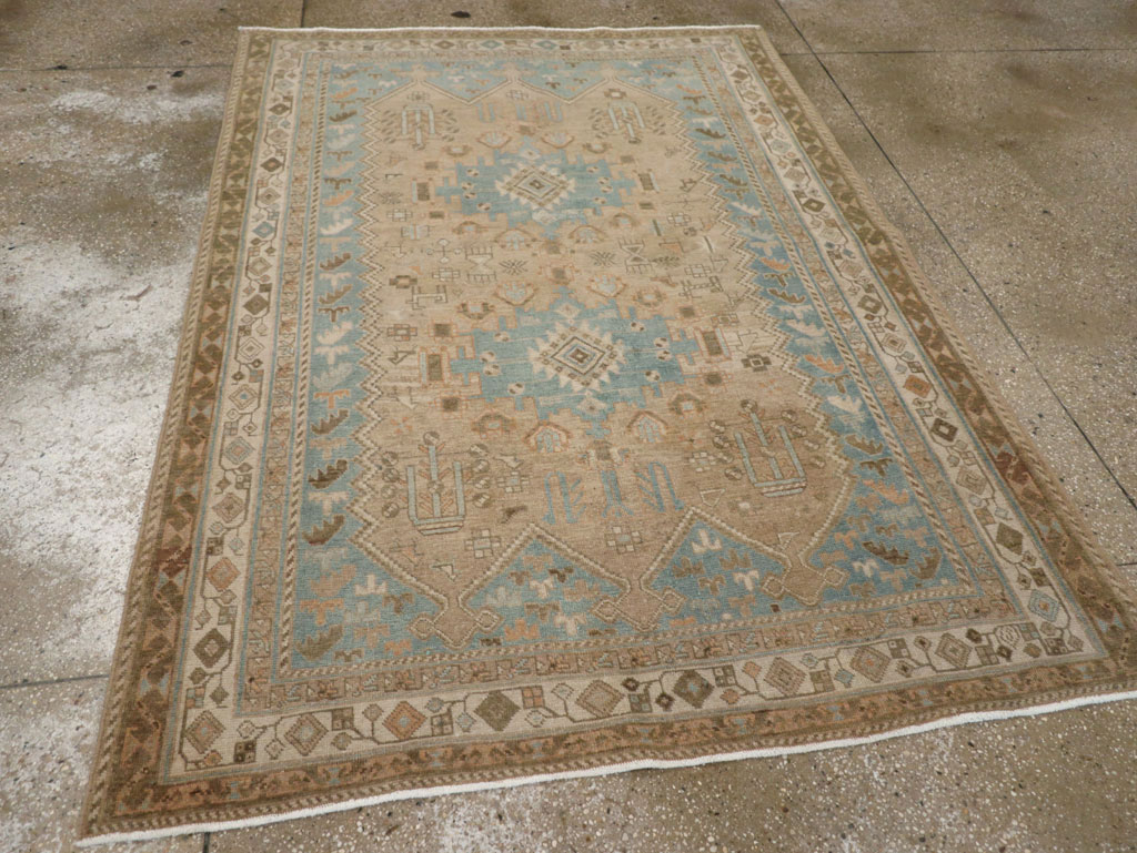 Vintage Persian Afshar Rug, No.27589 - Gss