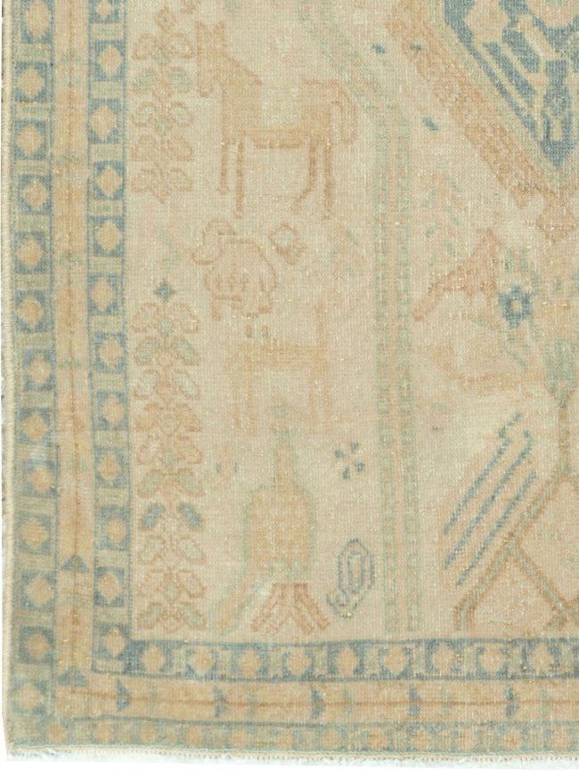 Vintage Persian Afshar Rug, No.27590 - Gss