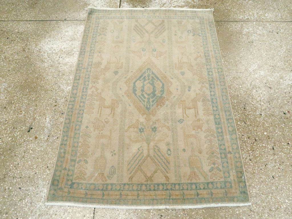 Vintage Persian Afshar Rug, No.27590 - Gss