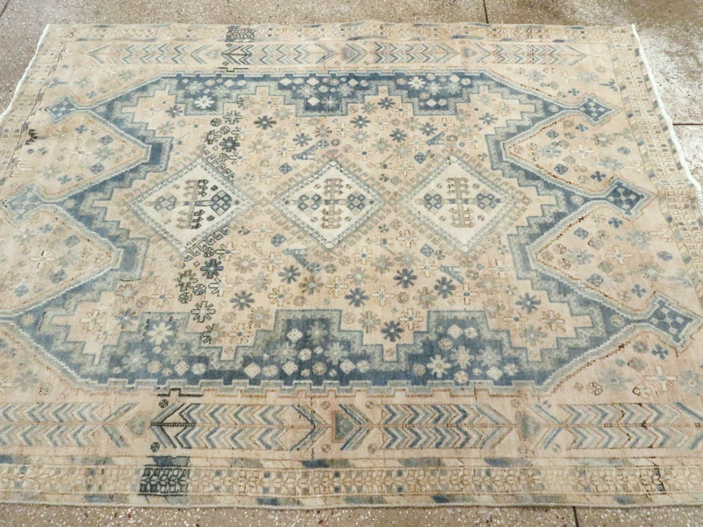 Vintage Persian Afshar Rug, No.27592 - Gss