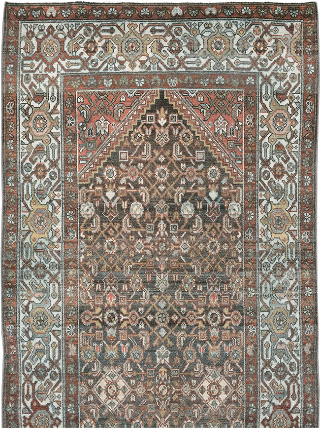 Antique Persian Malayer Rug, No.27594 - Gss