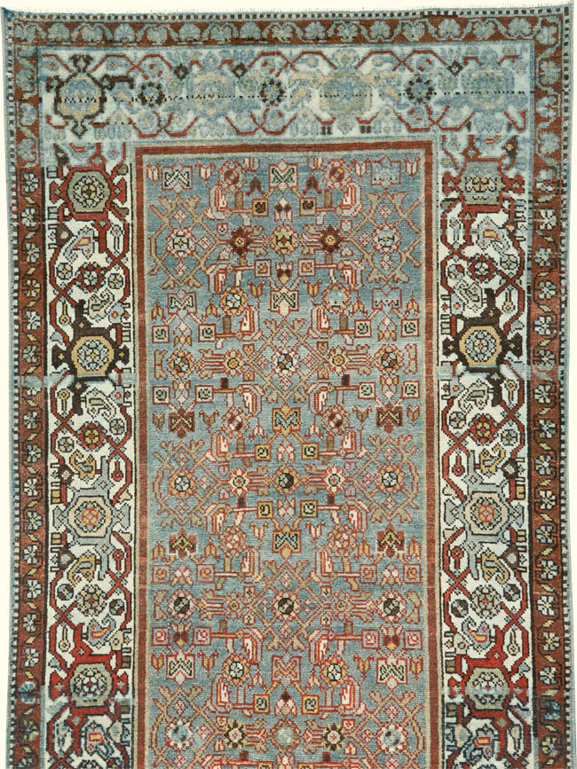Vintage Persian Malayer Runner (Pair: 1 of 2), No.27596 - Gss