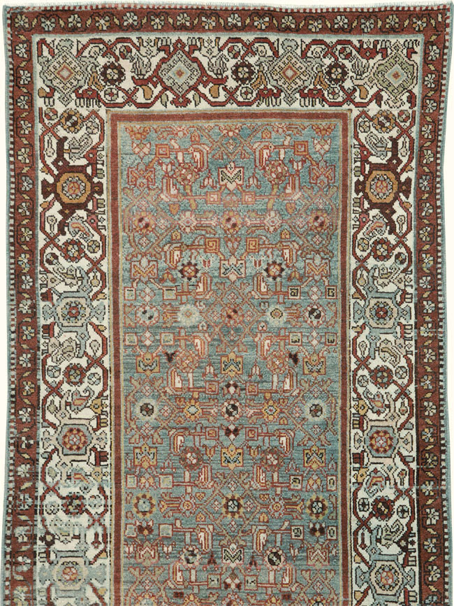 Vintage Persian Malayer Runner (Pair: 1 of 2), No.27596 - Gss