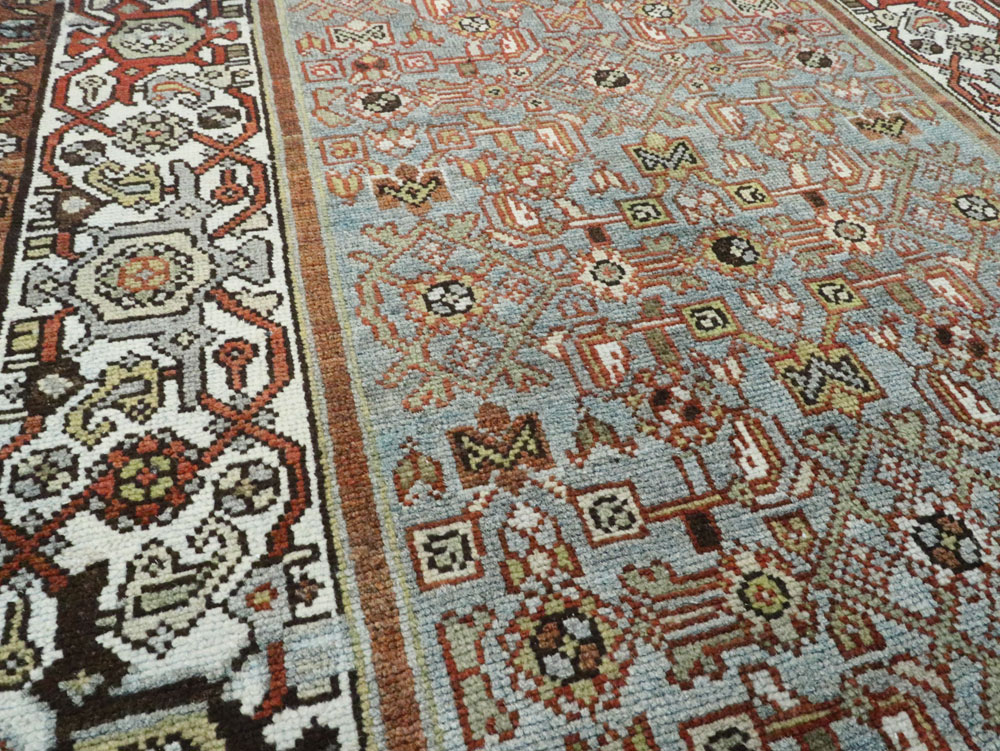 Vintage Persian Malayer Runner (Pair: 1 of 2), No.27596 - Gss