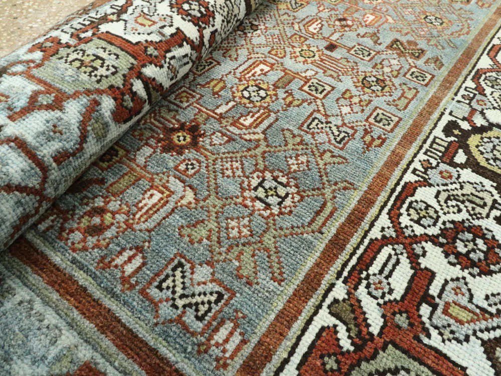 Vintage Persian Malayer Runner (Pair: 1 of 2), No.27596 - Gss
