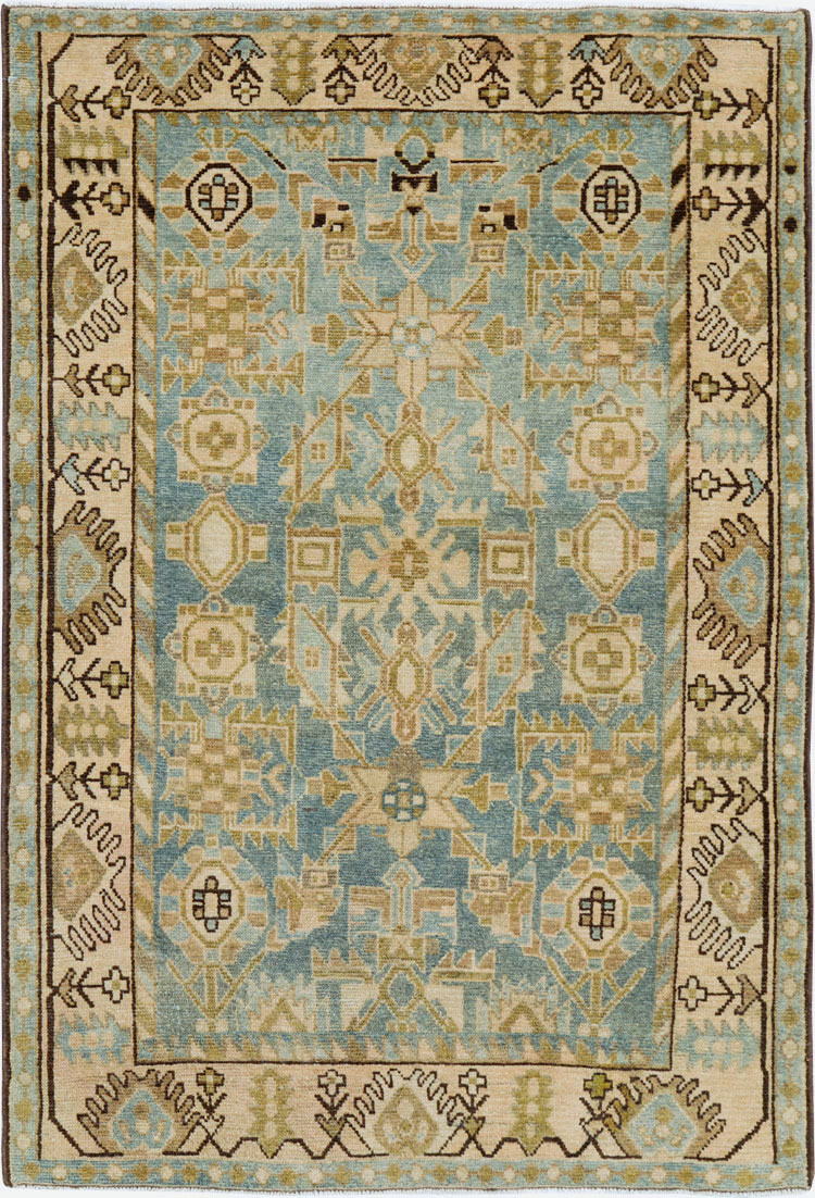 Vintage Persian Malayer Rug, No.27597 - Gss