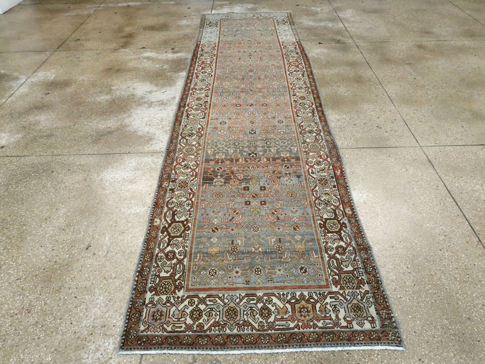 Vintage Persian Malayer Runner (Pair: 2 of 2), No.27599 - Gss