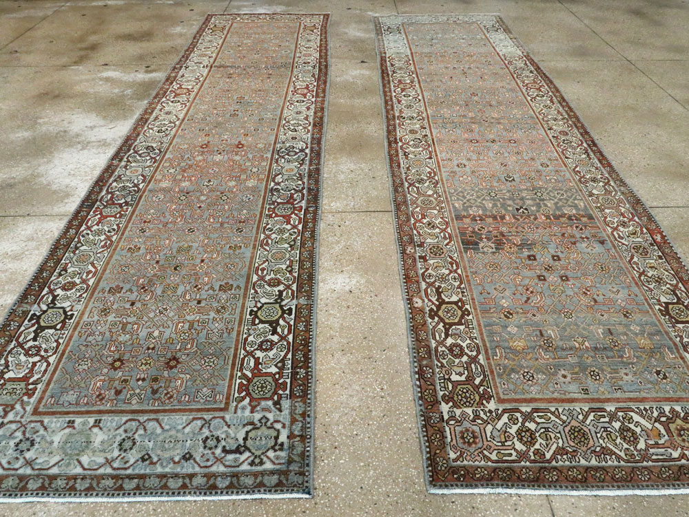 Vintage Persian Malayer Runner (Pair: 2 of 2), No.27599 - Gss