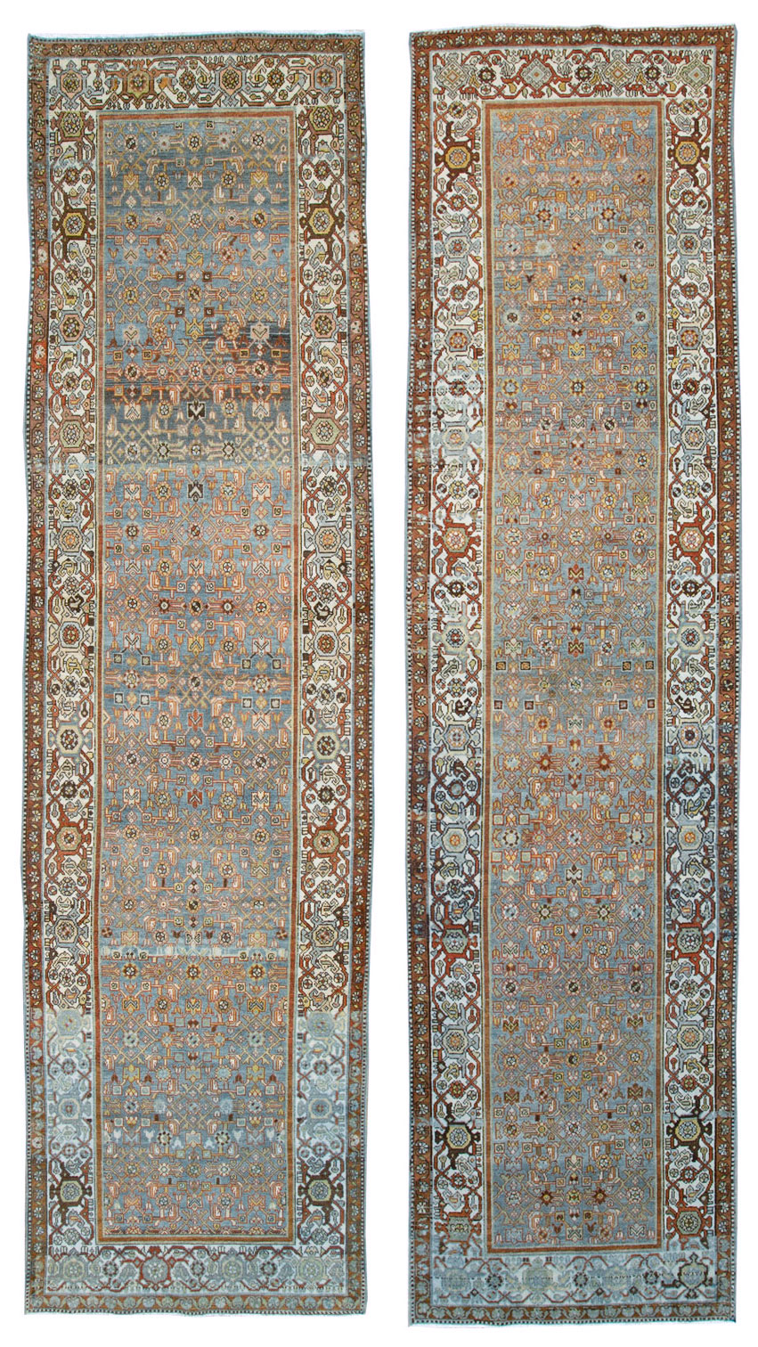 Vintage Persian Malayer Runner (Pair: 2 of 2), No.27599 - Gss