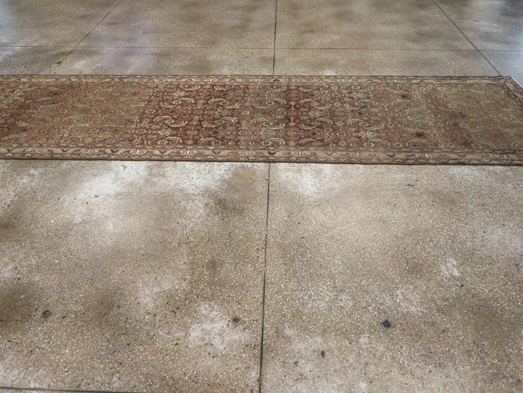 Antique Persian Malayer Runner, No.27601 - Gss