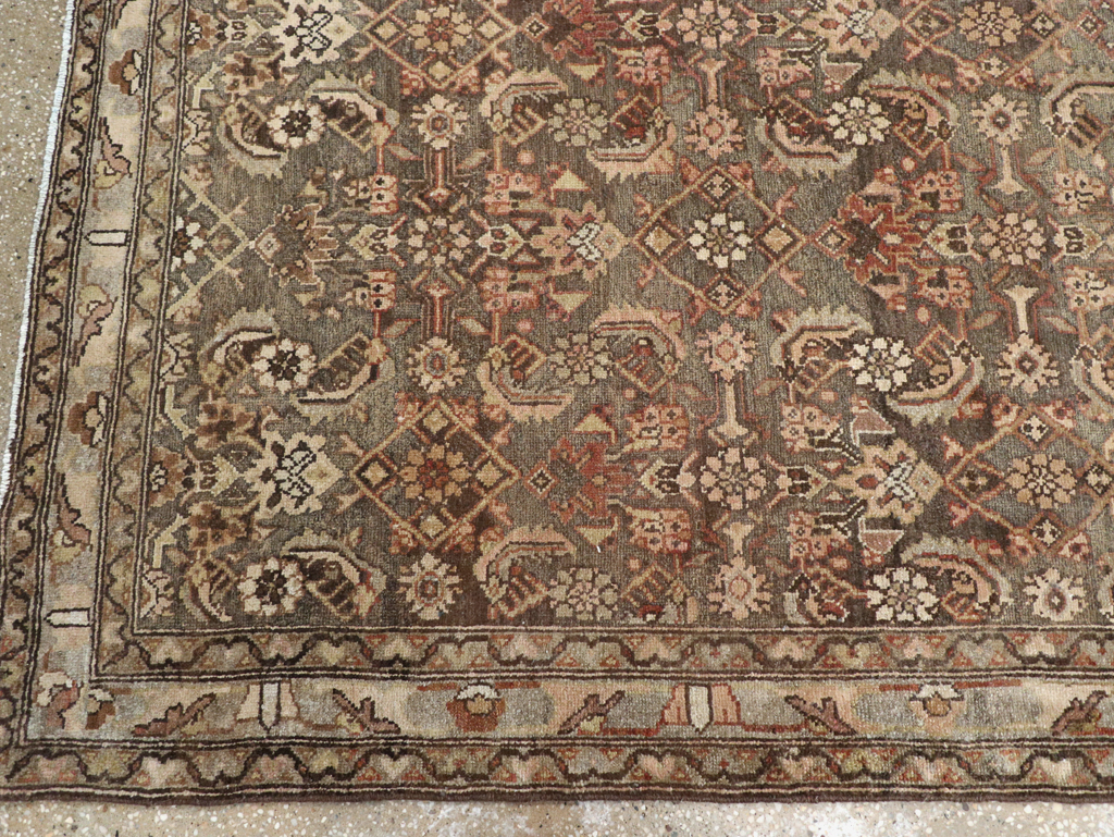 Antique Persian Malayer Runner, No.27601 - Gss