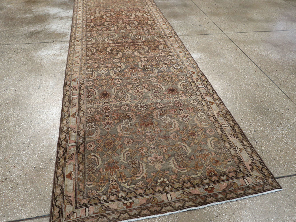 Antique Persian Malayer Runner, No.27601 - Gss